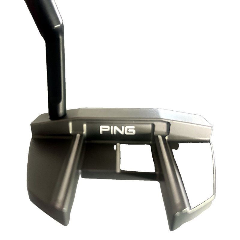 Pernilla Lindberg’s putter: PING PLD custom milled twin-fork mallet