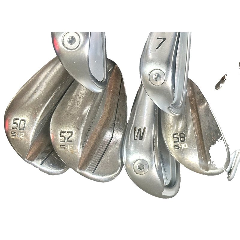 Pernilla Lindberg’s wedges: PING Glide 4.0 50° S12 and 52° S12, PING Glide Forged Pro 58° S10